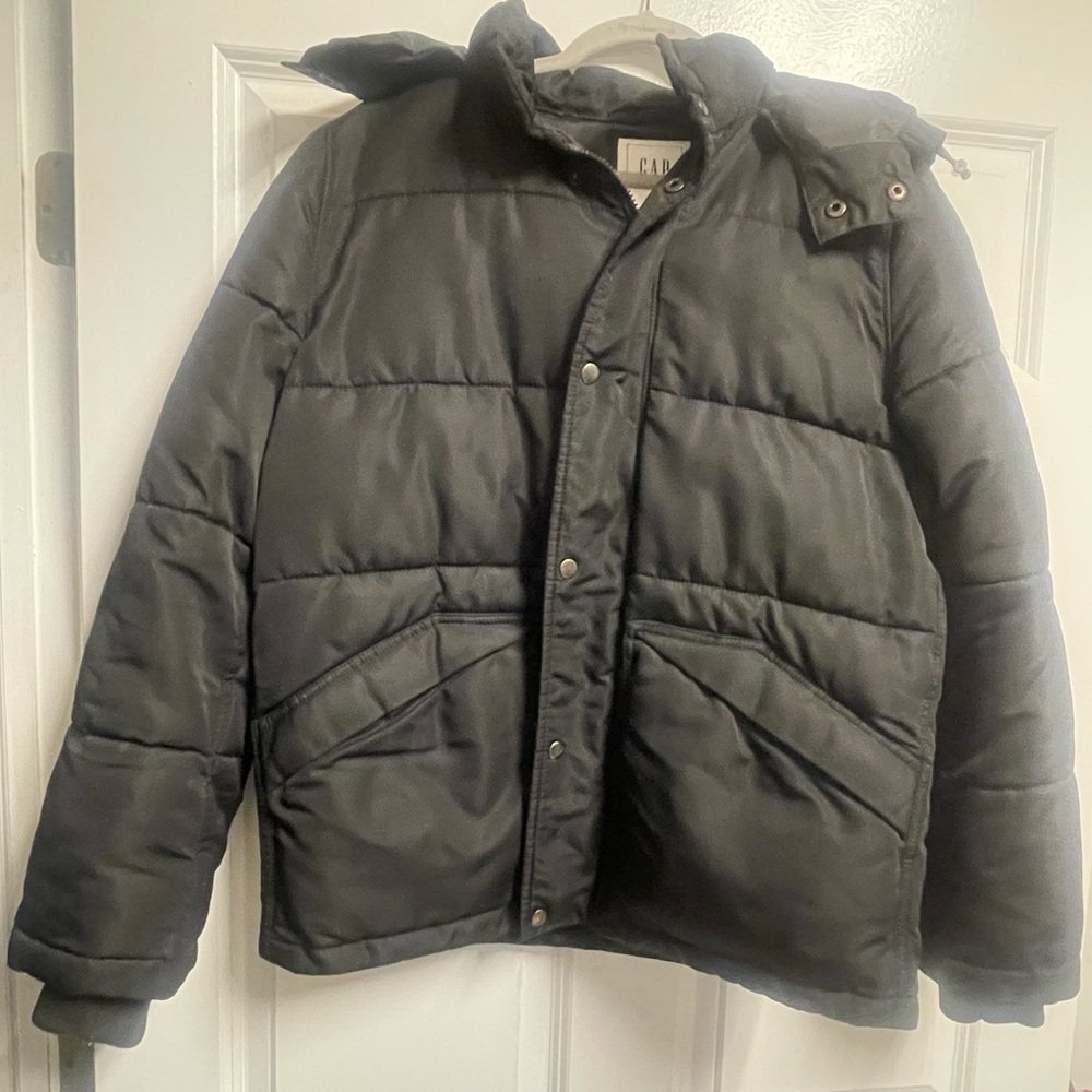 Gap, size Small, black coat
